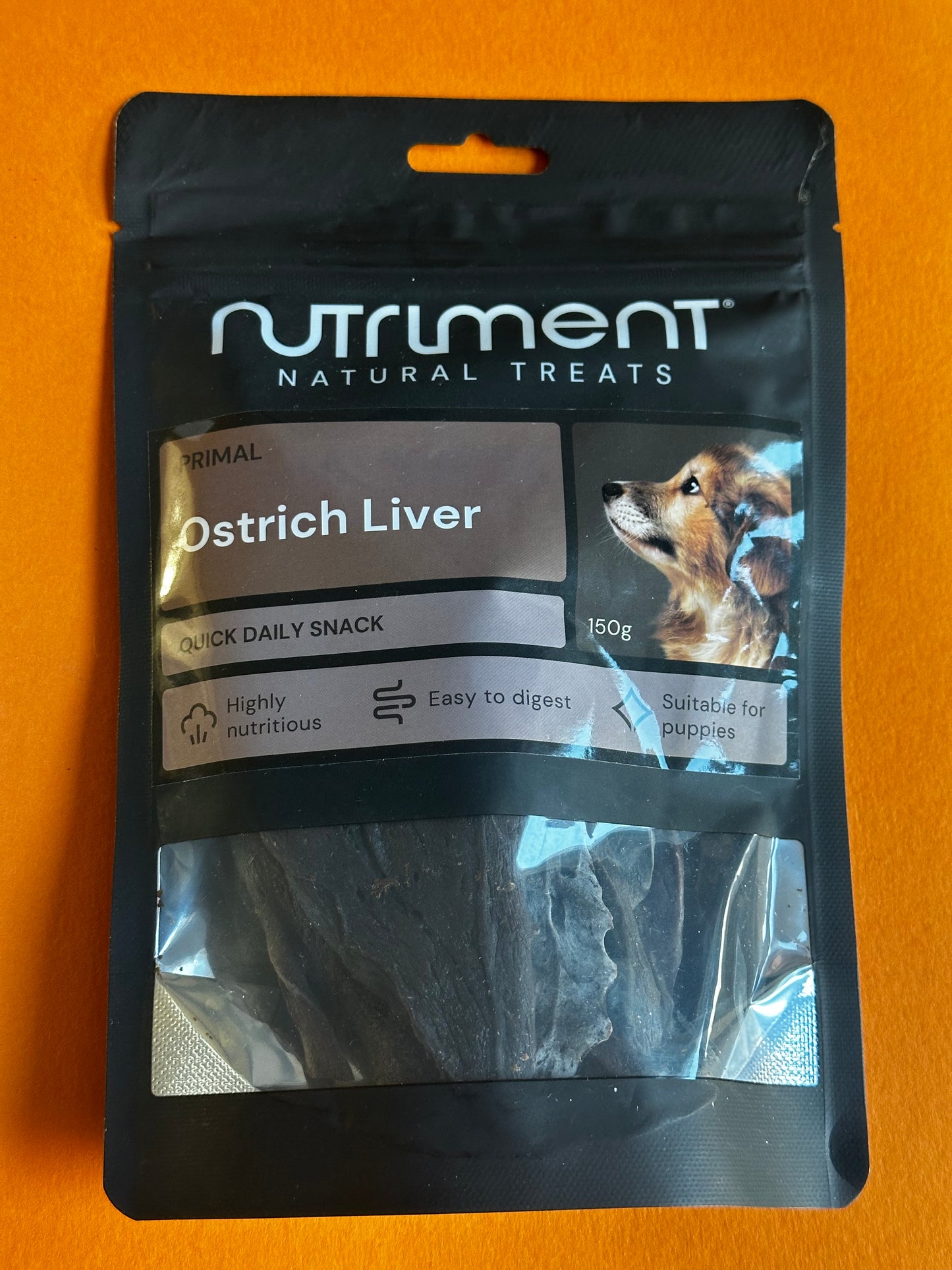 Nutriment Natural Treats Ostrich Liver