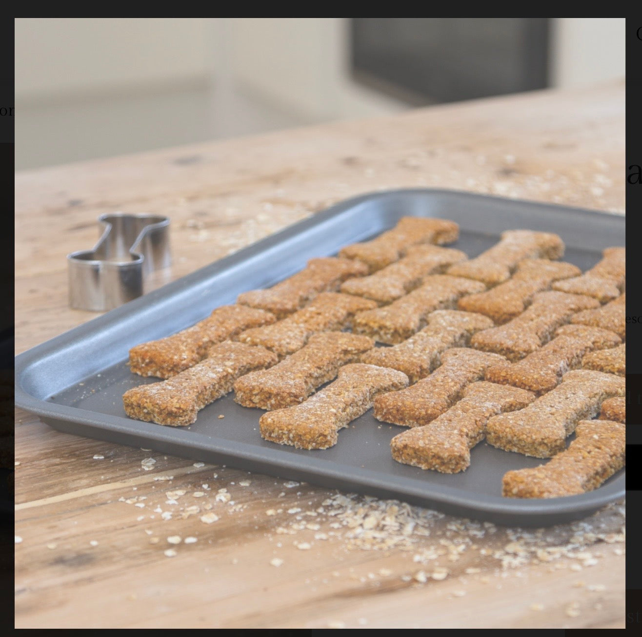 Cheddar Cheese Handmade Dog Biscuits