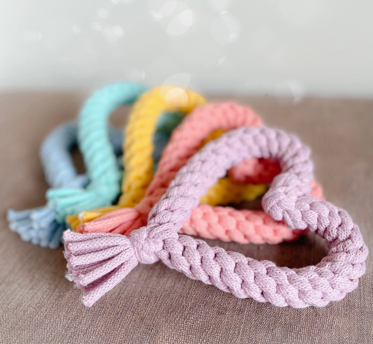 Heart Handmade Dog Toy