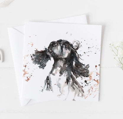 Cocker Spaniel Greetings Card