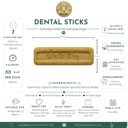 Life of Riley Dental Sticks